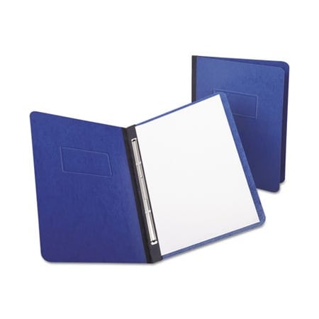 Tops Business Forms Oxford, Pressguard Report Cover, Prong Clip, Letter, 3in Capacity, Dark Blue 12702